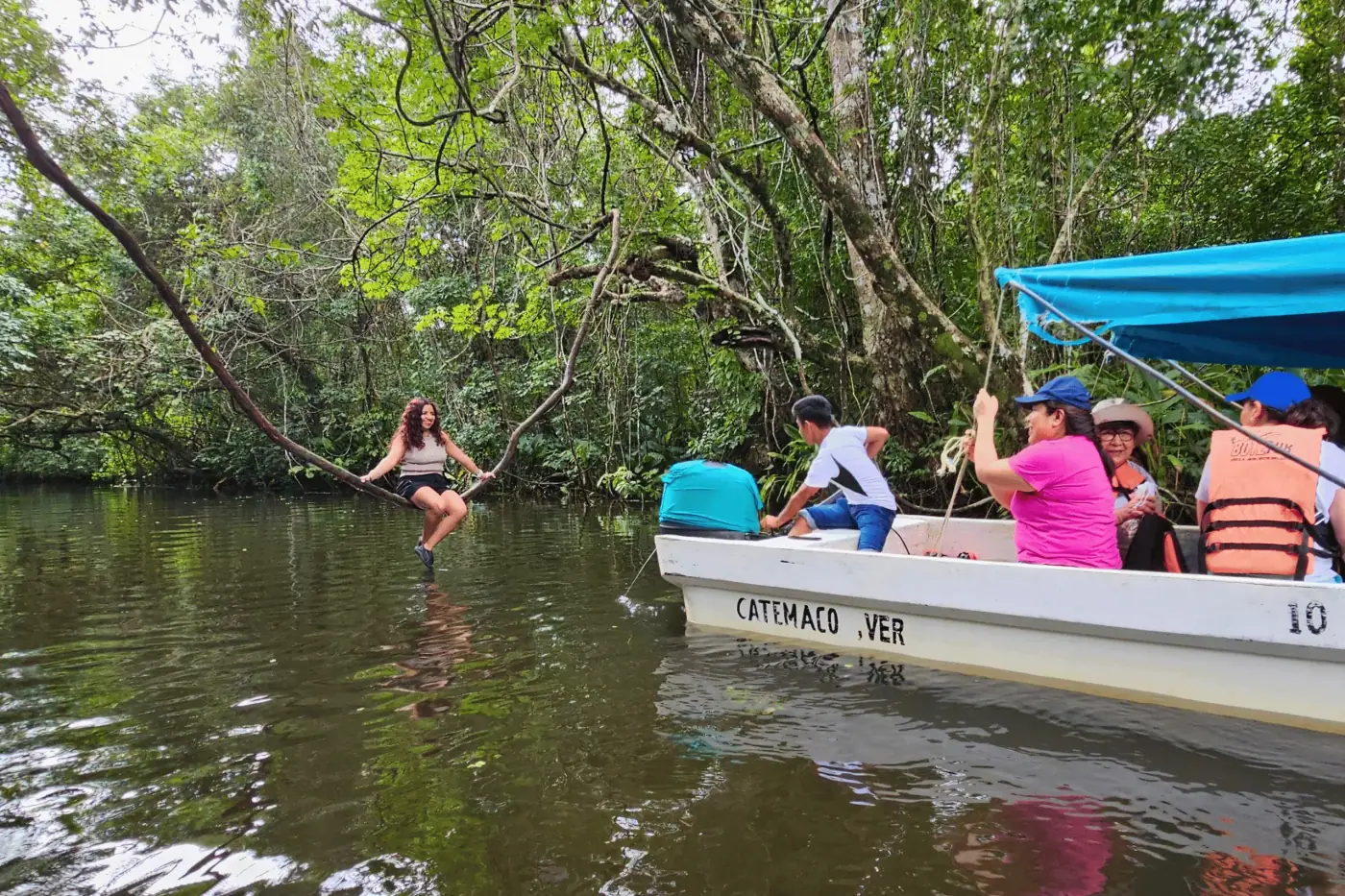Recorrido en Sontecomapan