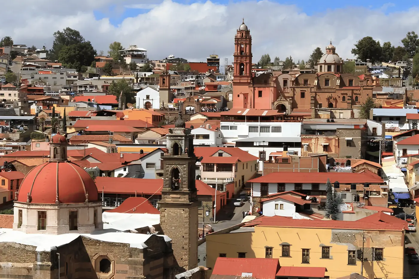 Vista a Tlalpujahua